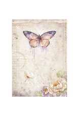 STAMPERIA STAMPERIA QUIET DAYS ASSORTED A4 RICE PAPER 6/PK