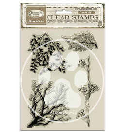 STAMPERIA STAMPERIA HERBARIUM SILVAE TREE BRANCHES CLEAR STAMP SET