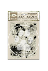 STAMPERIA STAMPERIA HERBARIUM SILVAE BOTANIC CLEAR STAMP SET
