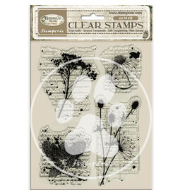 STAMPERIA STAMPERIA HERBARIUM SILVAE BOTANIC CLEAR STAMP SET