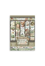 STAMPERIA STAMPERIA HERBARIUM SILVAE A5 WASHI PAD