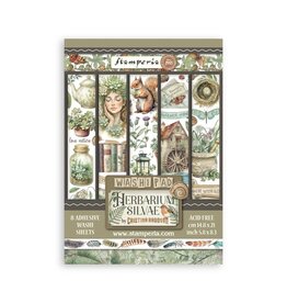 STAMPERIA STAMPERIA HERBARIUM SILVAE A5 WASHI PAD