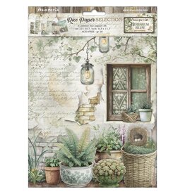 STAMPERIA STAMPERIA HERBARIUM SILVAE ASSORTED A4 RICE PAPER 6/PK