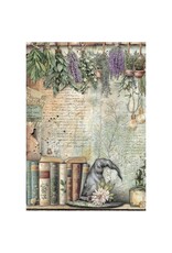 STAMPERIA STAMPERIA QUIET DAYS ASSORTED A4 RICE PAPER 6/PK