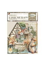 STAMPERIA STAMPERIA HERBARIUM SILVAE EPHEMERA ADHESIVE PAPER CUT OUTS