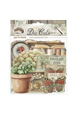 STAMPERIA STAMPERIA HERBARIUM SILVAE CHIPBOARD DIE CUTS