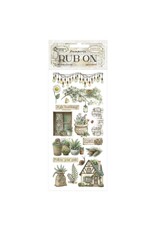 STAMPERIA STAMPERIA HERBARIUM SILVAE COTTAGE RUB-ON