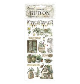 STAMPERIA STAMPERIA HERBARIUM SILVAE COTTAGE RUB-ON