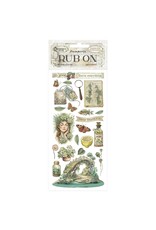 STAMPERIA STAMPERIA HERBARIUM SILVAE BRIDGE RUB-ON