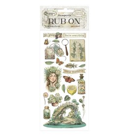 STAMPERIA STAMPERIA HERBARIUM SILVAE BRIDGE RUB-ON