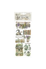 STAMPERIA STAMPERIA HERBARIUM SILVAE LAVENDER RUB-ON