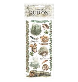 STAMPERIA STAMPERIA HERBARIUM SILVAE FOREST RUB-ON
