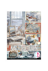 CIAO BELLA CIAO BELLA AN ARTIST JOURNEY A4 CREATIVE PAD 9 SHEETS