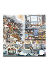 CIAO BELLA CIAO BELLA AN ARTIST JOURNEY 8x8 PAPER PAD 12 SHEETS