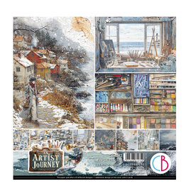 CIAO BELLA CIAO BELLA AN ARTIST JOURNEY 8x8 PAPER PAD 12 SHEETS
