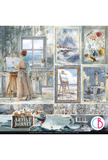CIAO BELLA CIAO BELLA AN ARTIST JOURNEY 12x12 PAPER PAD 12 SHEETS