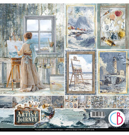 CIAO BELLA CIAO BELLA AN ARTIST JOURNEY 12x12 PAPER PAD 12 SHEETS