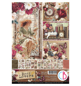 CIAO BELLA CIAO BELLA BOOK LOVERS A4 CREATIVE PAD 9 SHEETS