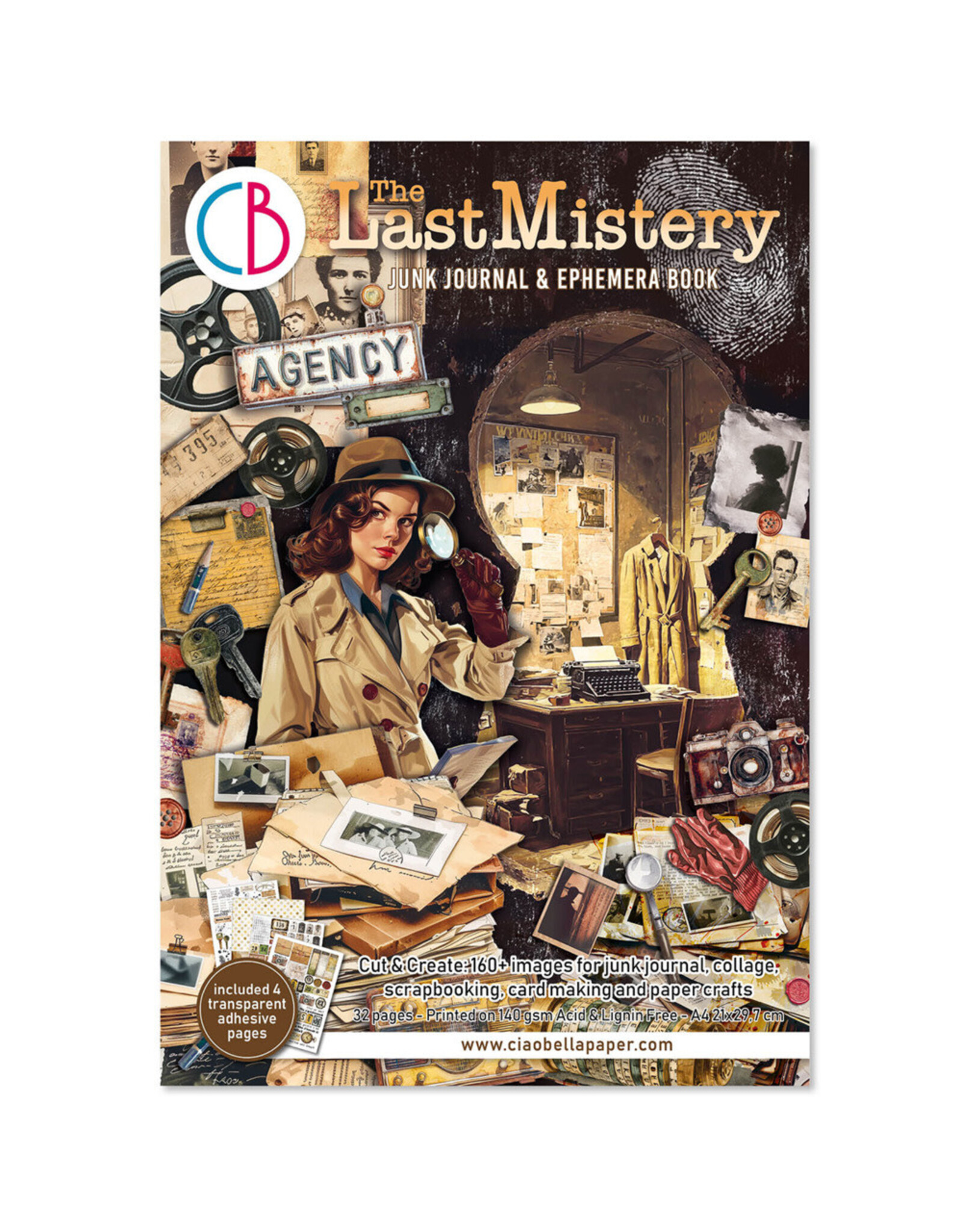 CIAO BELLA CIAO BELLA THE LAST MYSTERY JUNK JOURNAL & EPHEMERA 32/PK
