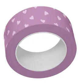 LAWN FAWN LAWN FAWN PURPLE TINY HEARTS WASHI TAPE