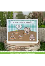 LAWN FAWN LAWN FAWN A MOLE LOT OF LOVE CLEAR STAMP SET