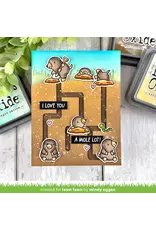 LAWN FAWN LAWN FAWN A MOLE LOT OF LOVE CLEAR STAMP SET