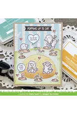 LAWN FAWN LAWN FAWN A MOLE LOT OF LOVE ADD-ON CLEAR STAMP SET