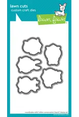 LAWN FAWN LAWN FAWN CRITTER CONVERSATION HEARTS DIE SET