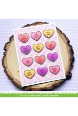 LAWN FAWN LAWN FAWN CRITTER CONVERSATION HEARTS ADD-ON CLEAR STAMP SET