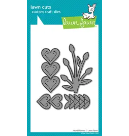 LAWN FAWN LAWN FAWN HEART BLOOMS DIE SET