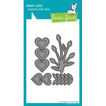 LAWN FAWN LAWN FAWN HEART BLOOMS DIE SET