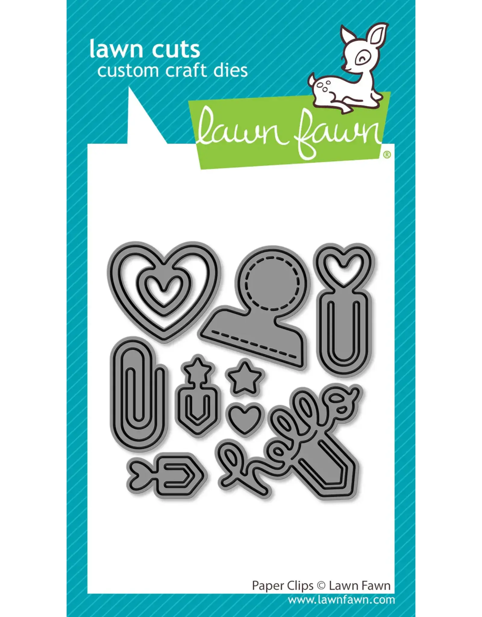 LAWN FAWN LAWN FAWN PAPER CLIPS DIE SET