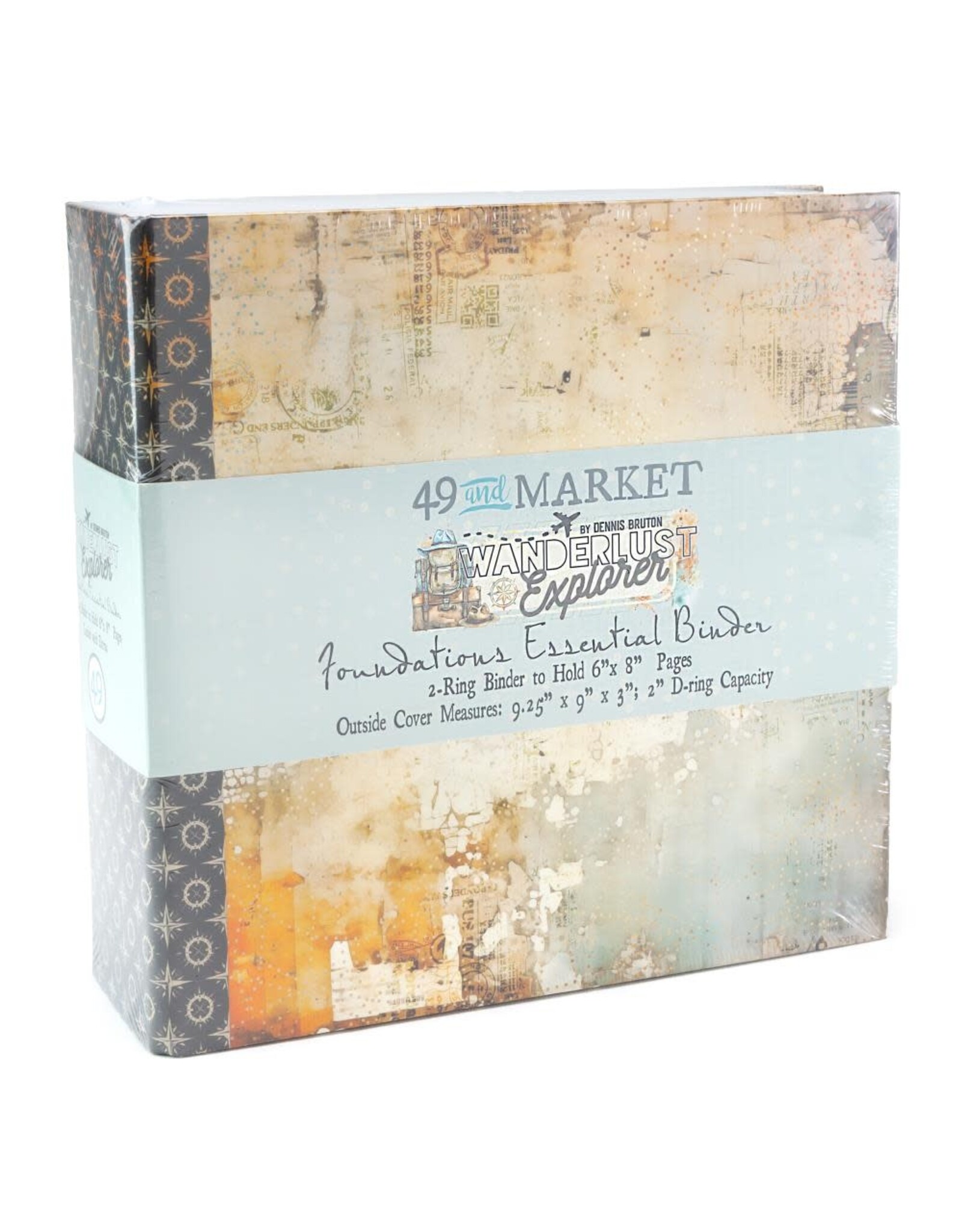 49 AND MARKET 49 AND MARKET WANDERLUST EXPLORER FOUNDATIONS BINDER