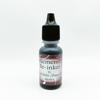 LAVINIA STAMPS LAVINIA ELEMENTS MERLOT PREMIUM DYE INK PADS RE-INKER