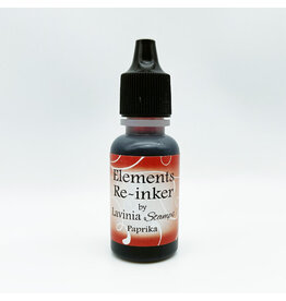 LAVINIA STAMPS LAVINIA ELEMENTS PAPRIKA PREMIUM DYE INK PADS RE-INKER