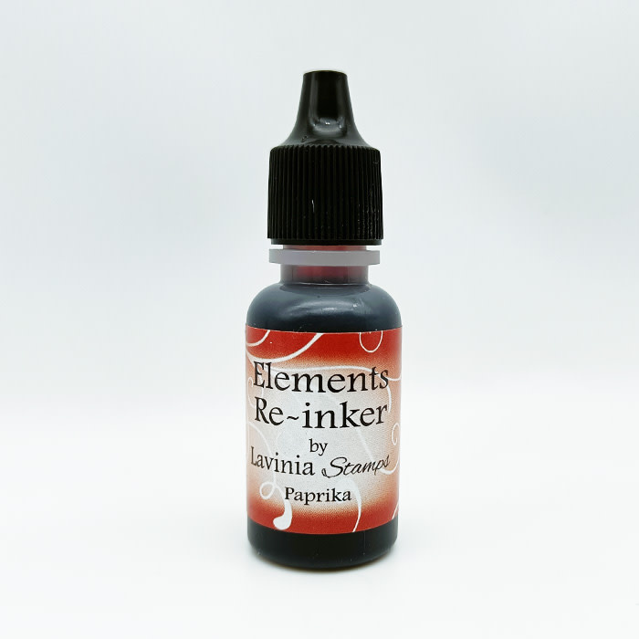 LAVINIA STAMPS LAVINIA ELEMENTS PAPRIKA PREMIUM DYE INK PADS RE-INKER