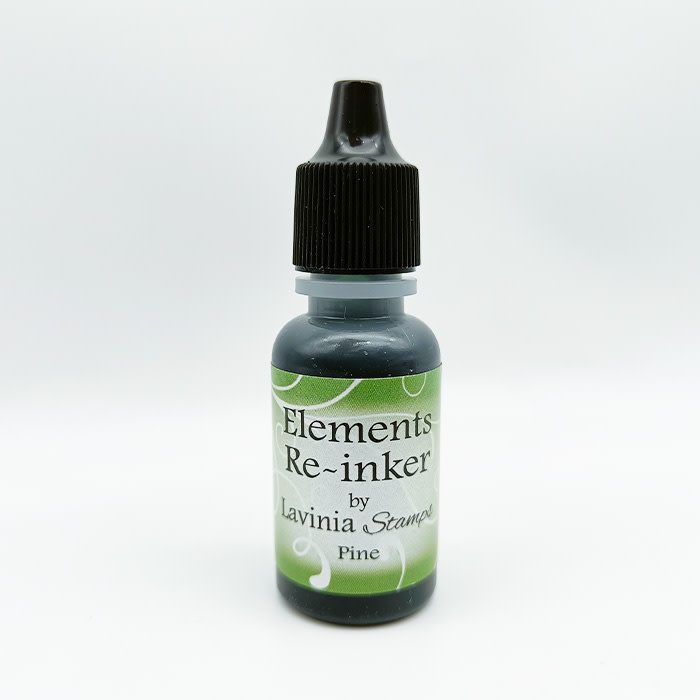 LAVINIA STAMPS LAVINIA ELEMENTS PINE PREMIUM DYE INK PADS RE-INKER