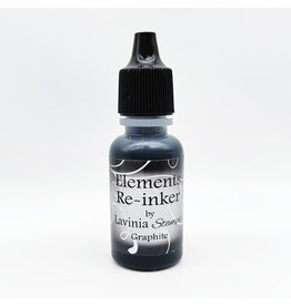 LAVINIA STAMPS LAVINIA ELEMENTS GRAPHITE PREMIUM DYE INK PADS RE-INKER