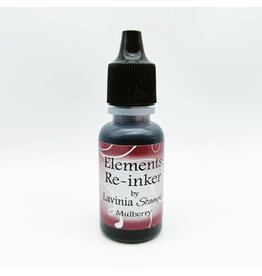 LAVINIA STAMPS LAVINIA ELEMENTS MULBERRY PREMIUM DYE INK PADS RE-INKER