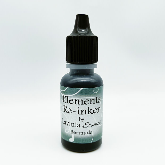 LAVINIA STAMPS LAVINIA ELEMENTS BERMUDA PREMIUM DYE INK PADS RE-INKER