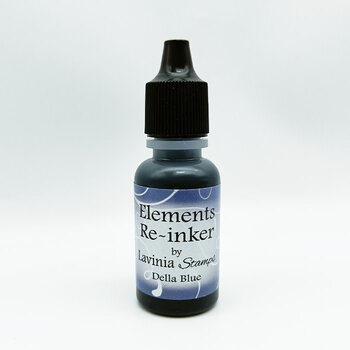 LAVINIA STAMPS LAVINIA ELEMENTS DELLA BLUE PREMIUM DYE INK PADS RE-INKER
