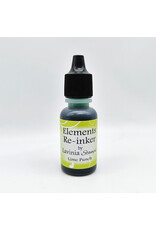 LAVINIA STAMPS LAVINIA ELEMENTS LIME PUNCH PREMIUM DYE INK PADS RE-INKER