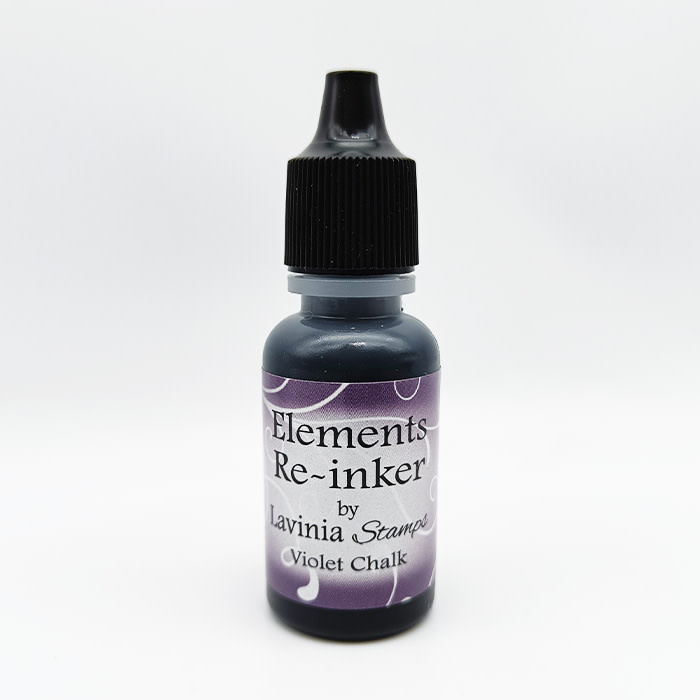 LAVINIA STAMPS LAVINIA ELEMENTS VIOLET CHALK PREMIUM DYE INK PADS RE-INKER