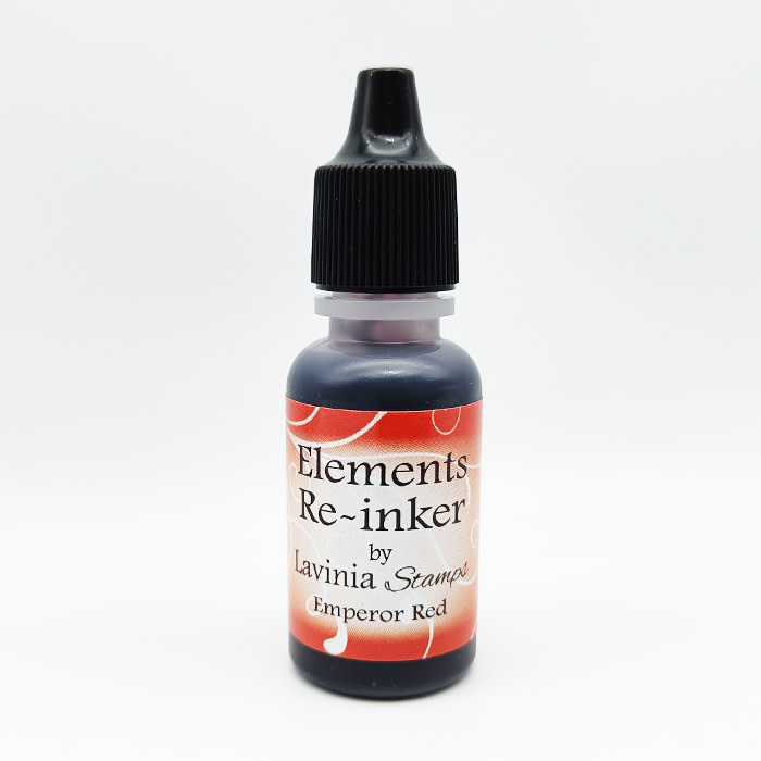 LAVINIA STAMPS LAVINIA ELEMENTS EMPEROR RED PREMIUM DYE INK PADS RE-INKER