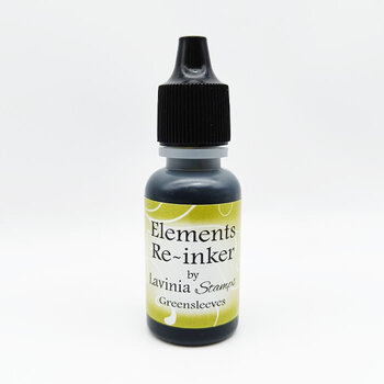 LAVINIA STAMPS LAVINIA ELEMENTS GREENSLEEVES PREMIUM DYE INK PADS RE-INKER