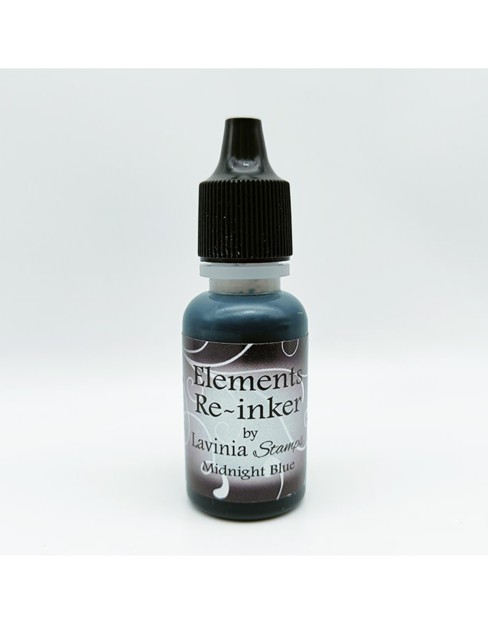 LAVINIA STAMPS LAVINIA ELEMENTS MIDNIGHT BLUE PREMIUM DYE INK PADS RE-INKER