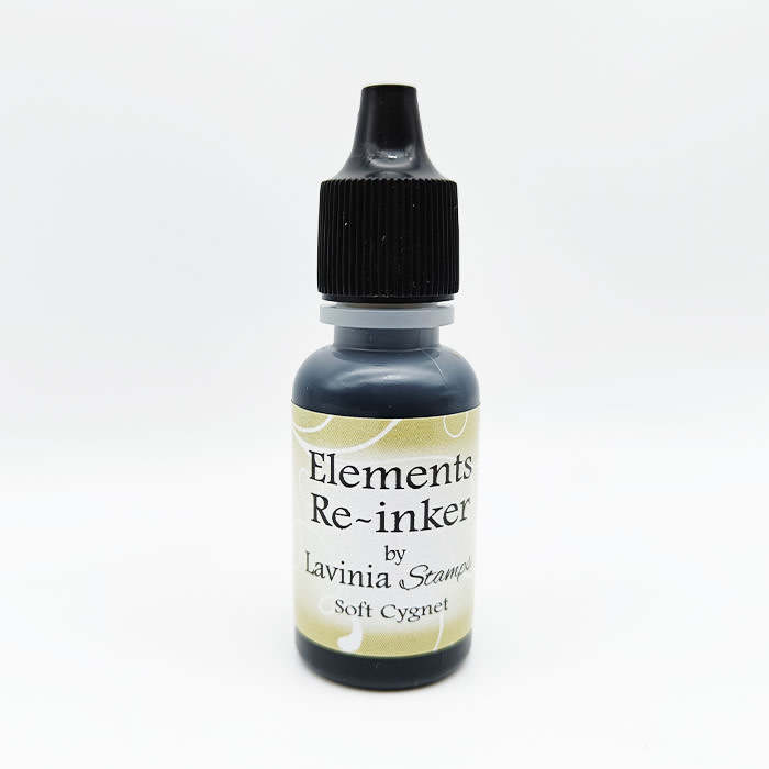 LAVINIA STAMPS LAVINIA ELEMENTS SOFT CYGNET PREMIUM DYE INK PADS RE-INKER