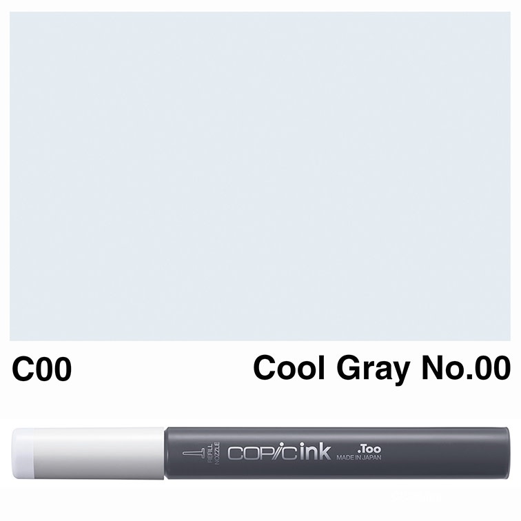 COPIC COPIC C00 COOL GRAY #00 REFILL