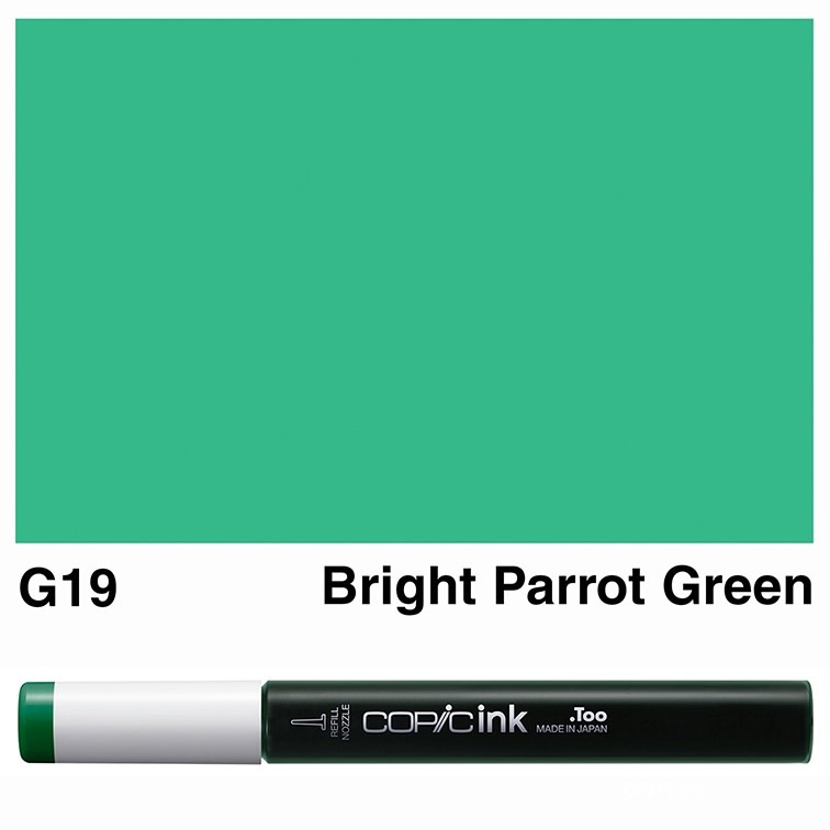 COPIC COPIC G19 BRIGHT PARROT GREEN REFILL