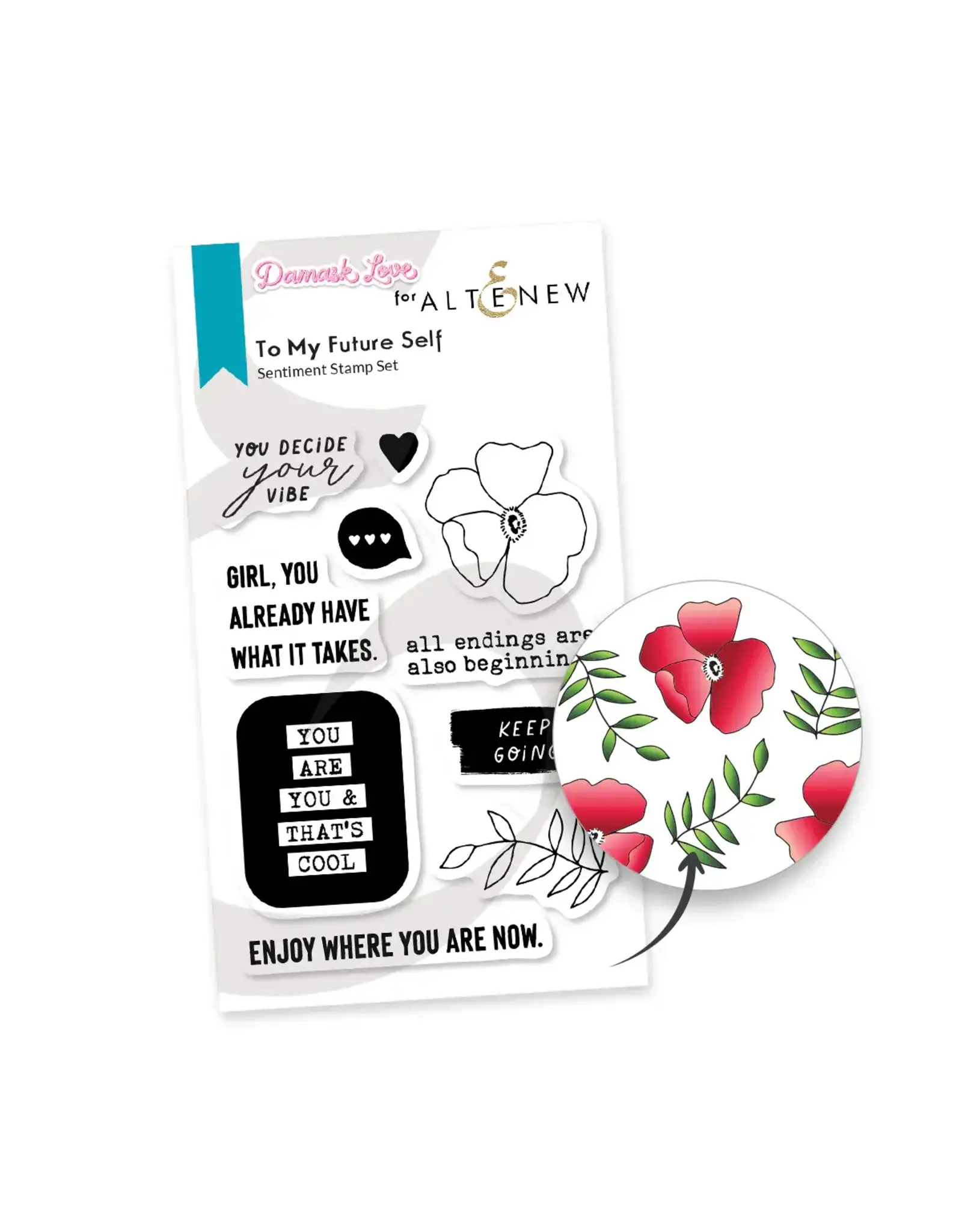 ALTENEW ALTENEW TO MY FUTURE SELF CLEAR STAMP SET